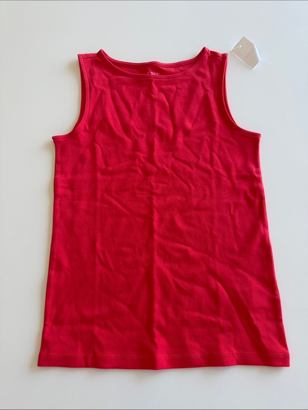 J. Crew Red Sleeveless Tank Top